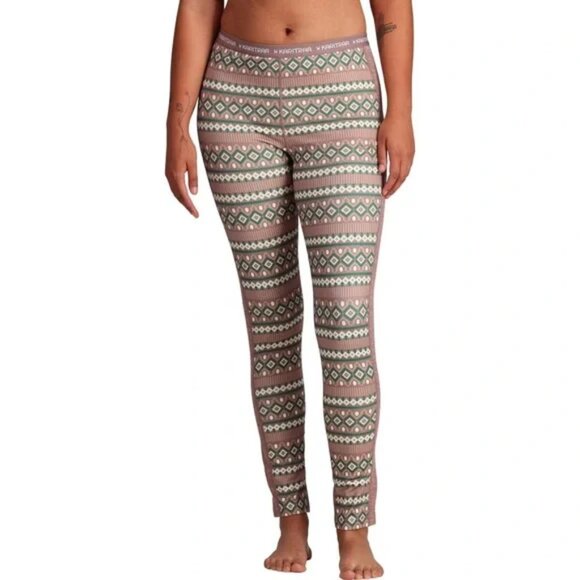 NWT New Kari Traa Womens Lune Leggings Large L Yoga Pants Strech Base Layer - Picture 1 of 4
